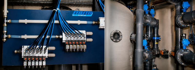 Automatisierte Armaturenlösung für Wasseraufbereitungsanlagen