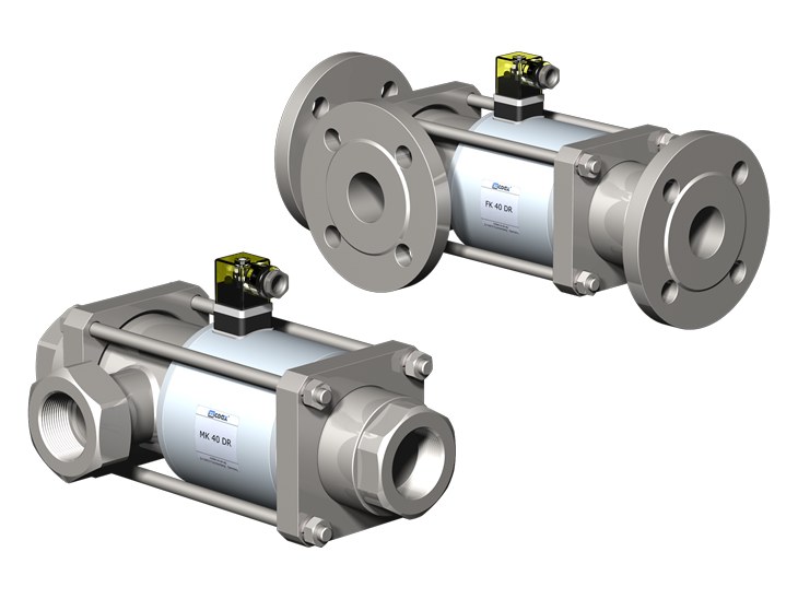 3/2-way coaxial solenoid valves
