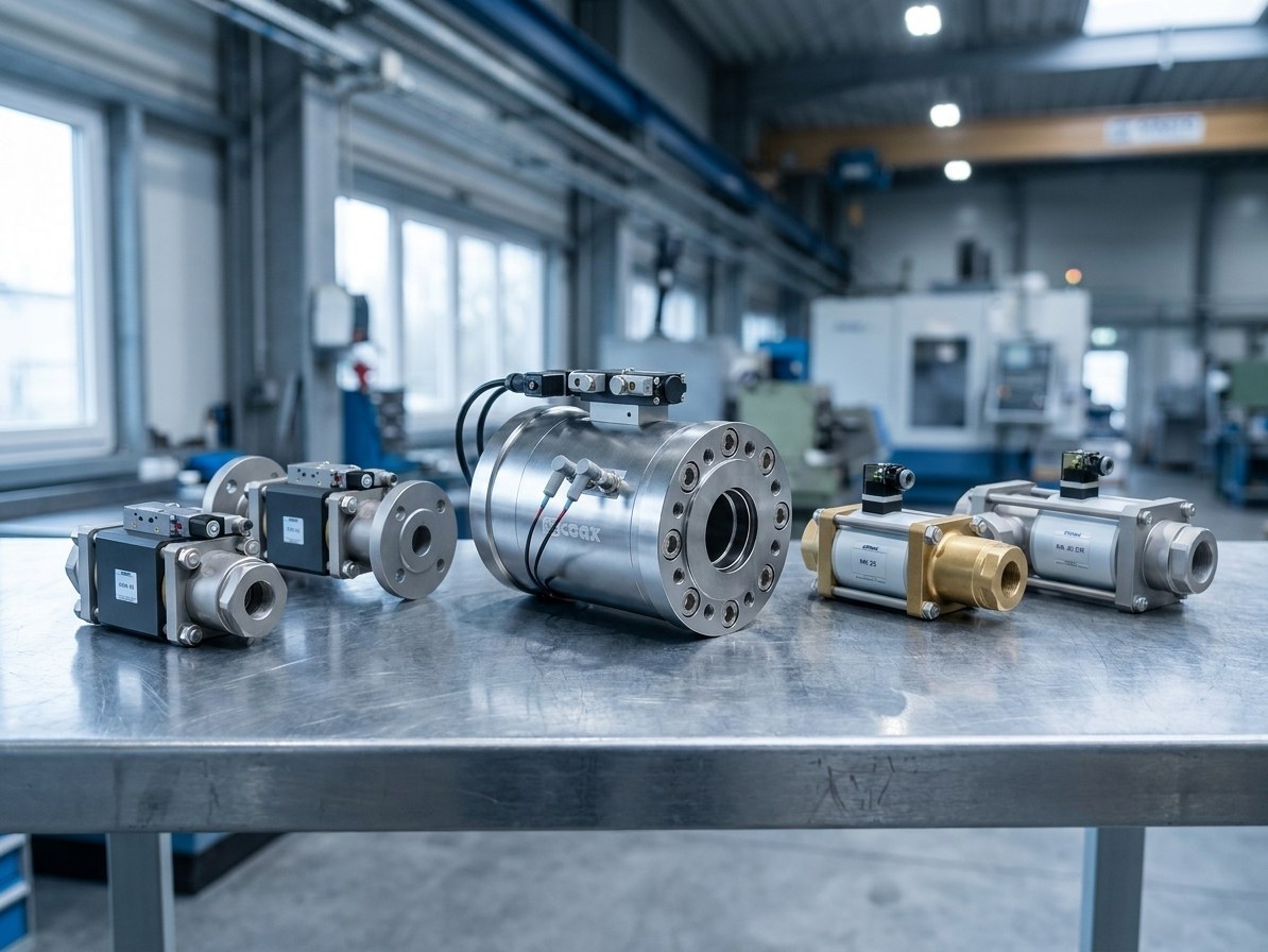 Coaxial valves that switch where other valves give up.