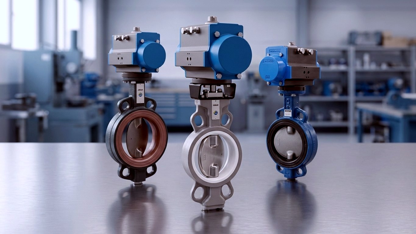 SSIS Butterfly Valves – Stainless Steel Butterfly Valves with Pneumatic Actuator