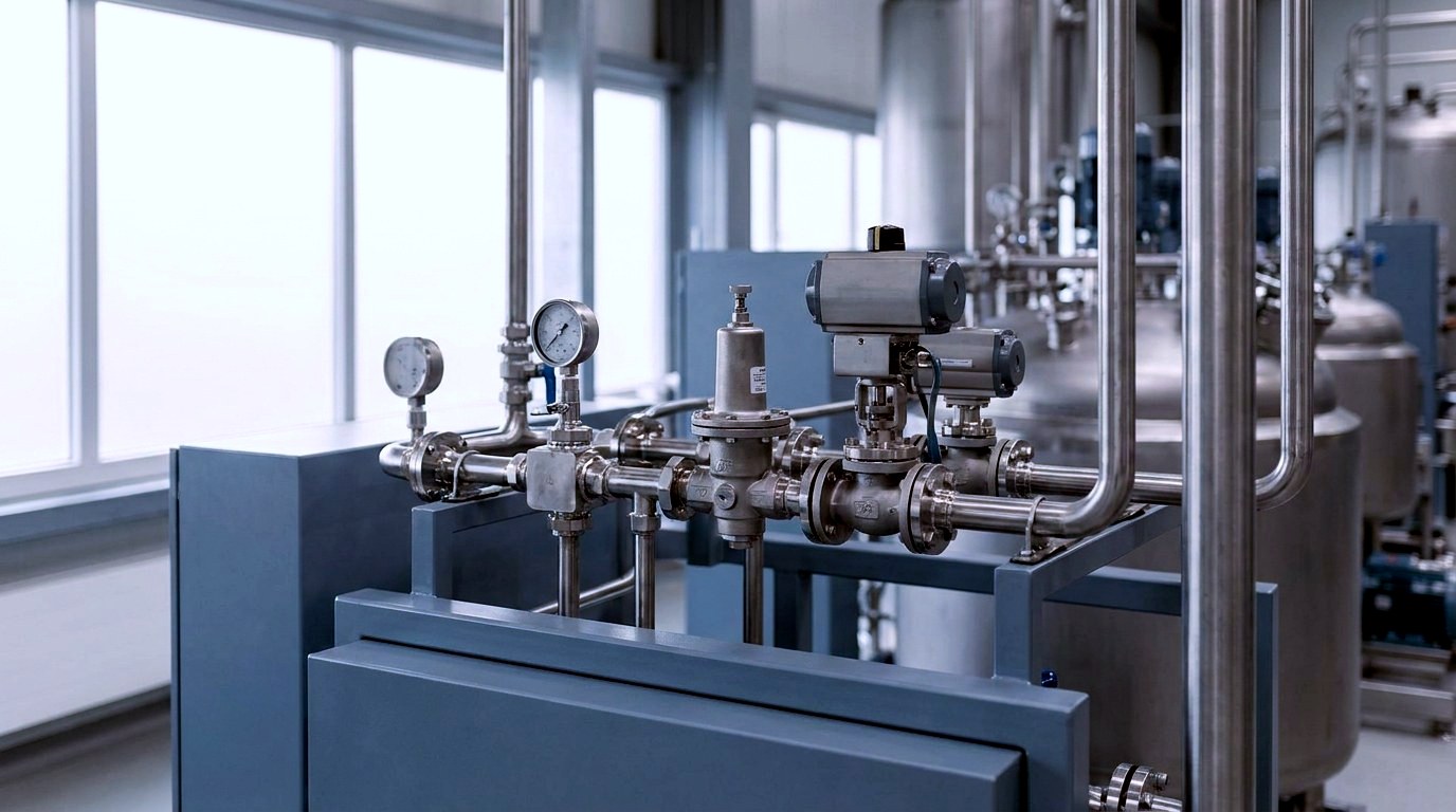 Gas and process media
