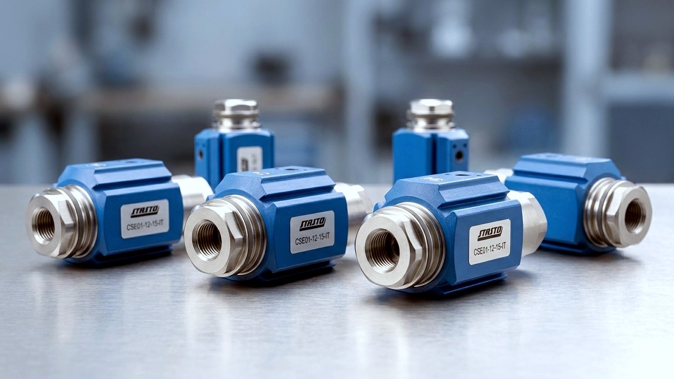 Coaxialventile – schnell schaltende 2/2-Wege-Prozessventile
