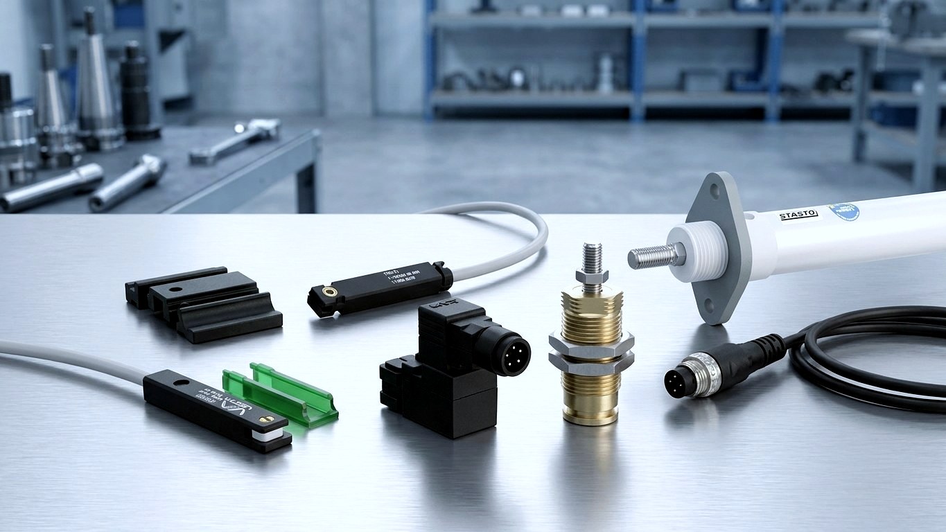 Magnetic Switches for Pneumatic Cylinders – Reed & Electronic Cylinder Sensors