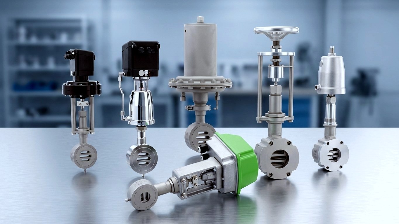 SG17 Series Slide Gate Pressure Regulators – Self-Actuated Pressure Control from DN15 to DN125
