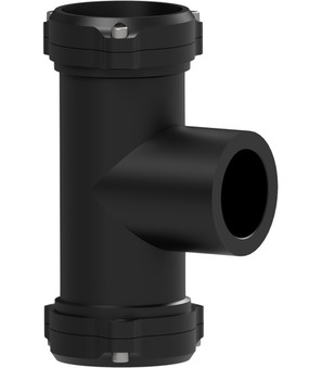 T-connector with thread 110-3"