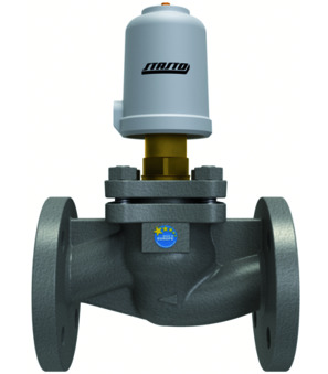 Pneumatically operated seat valve 32-0-16-5-10-125