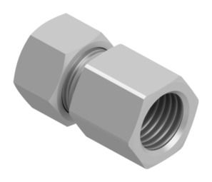 Straight female fitting C-GAI06SR1/4