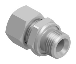 Straight male stud fitting C-GE14SR1/2ED