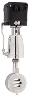 Sliding gate valve with piston actuator SG05/SG06...