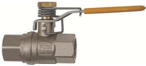 Ball valve made of brass BA111-12-L