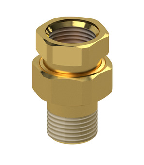 Detachable hex nipple Female thread/Male thread TH59-10-B-R-YA