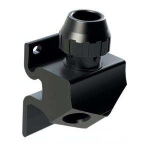 T-connector 45° With wall mounting bracket 20-1/2"