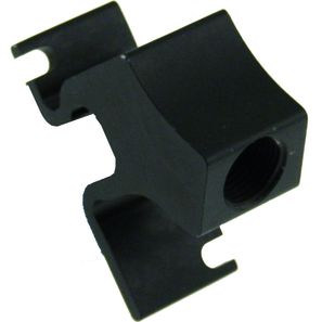 Elbow connector 45° With wall mounting bracket 1/2"-1/2"