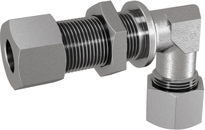 Bulkhead union elbow 35-L