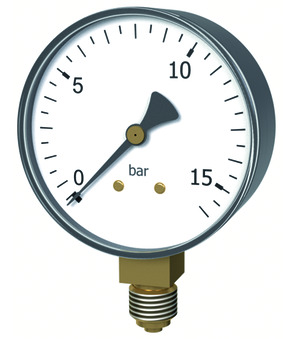 Rohrfedermanometer MA001-40B-60
