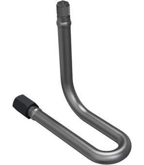 Siphon in U-shape  According to DIN 16282 1/2"-Edelstahl 1.4571