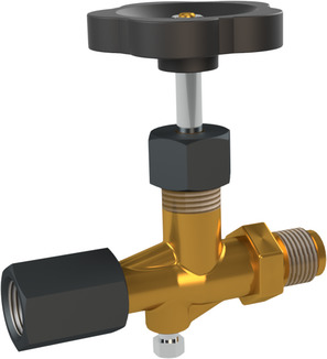 Manometer stop-valve MSV01-12-B