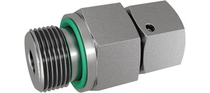 Male stud adapter with swivel nut A-EGE20SR1/2ED71
