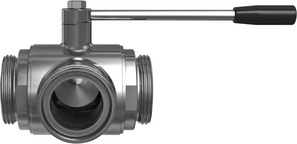 Edelstahlkugelhahn BA684-RD78X16-L