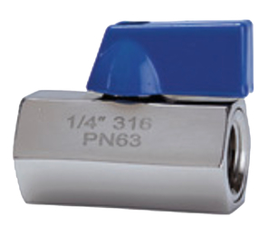 Edelstahlkugelhahn BA585-14-L