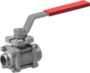 Ball valve made of stainless steel BA260-32-114-L