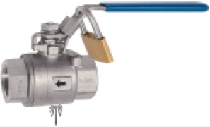 Edelstahlkugelhahn BA671-10-LLD