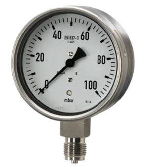 Kapselfedermanometer MA046-100B-25V