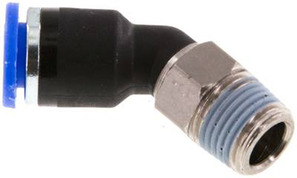Drehbare Winkeleinschraubverschraubung 45° PI85C-04-18-Y-T-360