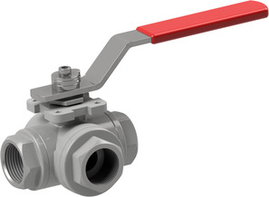 Edelstahlkugelhahn BA037-20-L