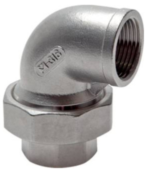 Detachable elbow Female/male 3/4"