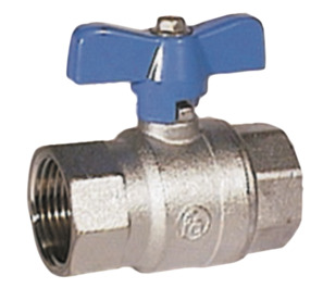 Ball valve made of brass BA633-12-TH