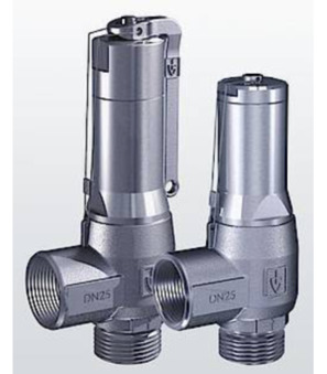Safety valve 1“-18-10-PTFE--60…225°C