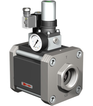Stahl verzinkt;Emulsion/Öl 11/2“-5…120bar-24VDC