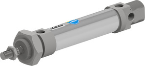 Minimagnetzylinder DVM25/125-VV