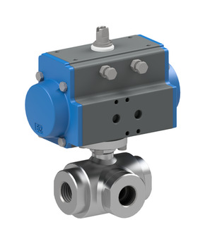 Ball valve made of stainless steel BA355-10-2S0