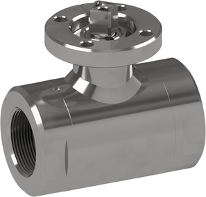 Edelstahlkugelhahn BA168-12-B-AH