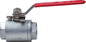 Ball valve made of stainless steel BA487-38-L-A
