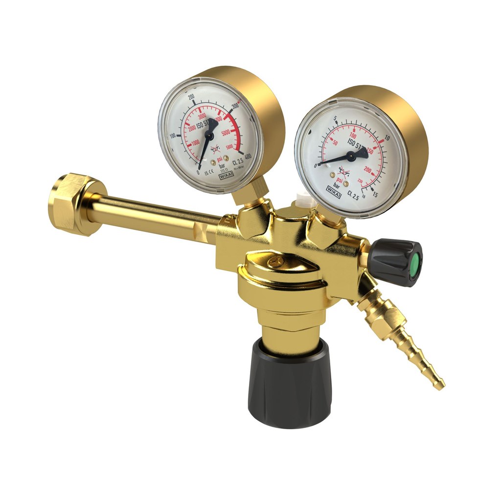 Pressure regulator for gas-bottles PR124-5814-0/10-MA-CA