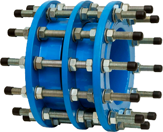 Double flange telescopic tube 44A-350-1124