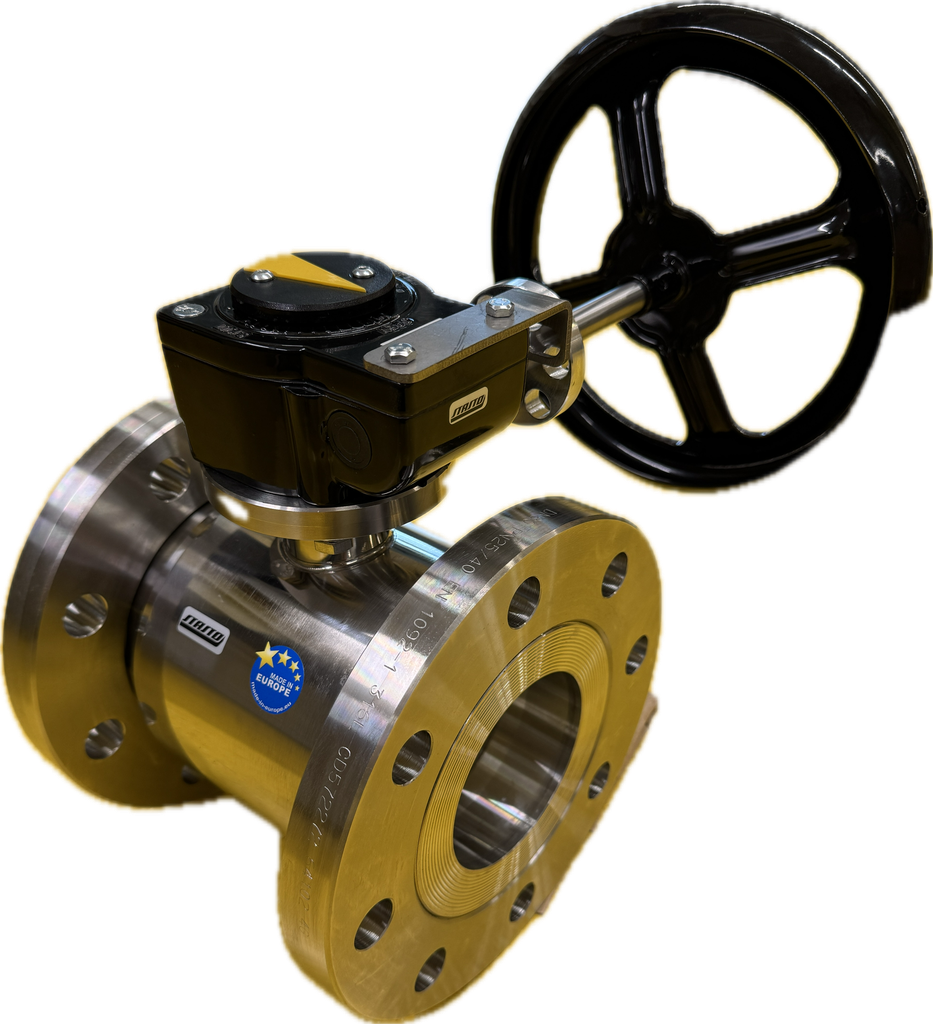 Flanschkugelhahn BA489-80-GLD-A0H3C