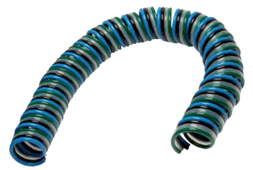 2-fold Spiral hose PU-6/4-04SC-5-SP