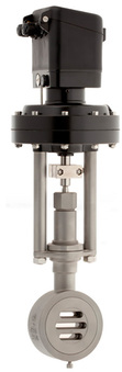 Sliding gate valve with diaphragm-actuator SG07...