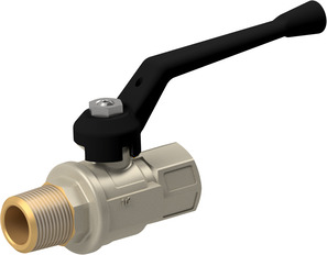 Ball valve made of brass 1801-3/8"