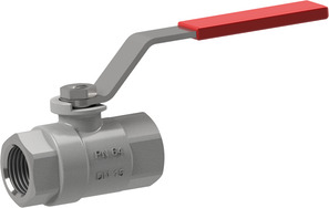 Ball valve made of stainless steel 704000-11/2"