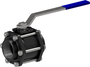 Ball valve made of steel 713000-4"