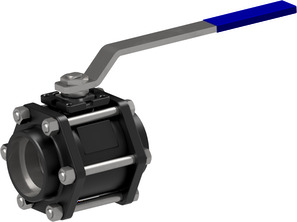 Ball valve made of steel 714000-100