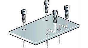 Verschlussplatte ISO1