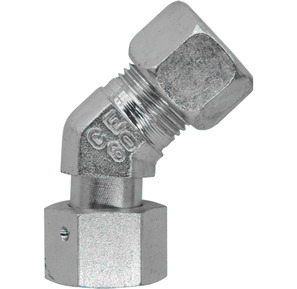 Adjustable elbow fitting 45° C-EV08L71
