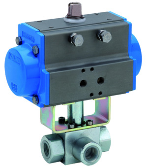 Ball valve with pneumatic actuator BAI1-005-UCPN-S0