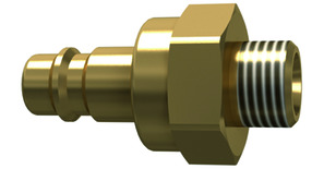 Coupling plug Shut-off DN 7,2 C0PS72-M12-B